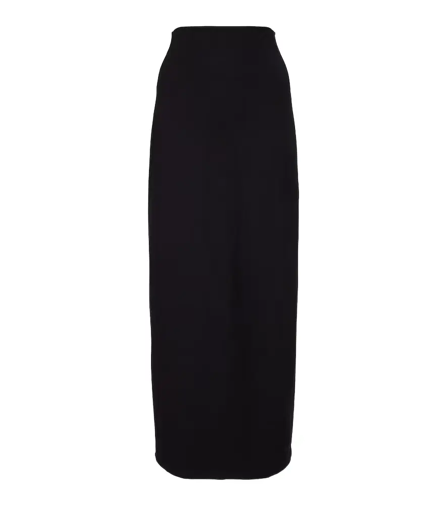 LESET Rio high-rise maxi skirt