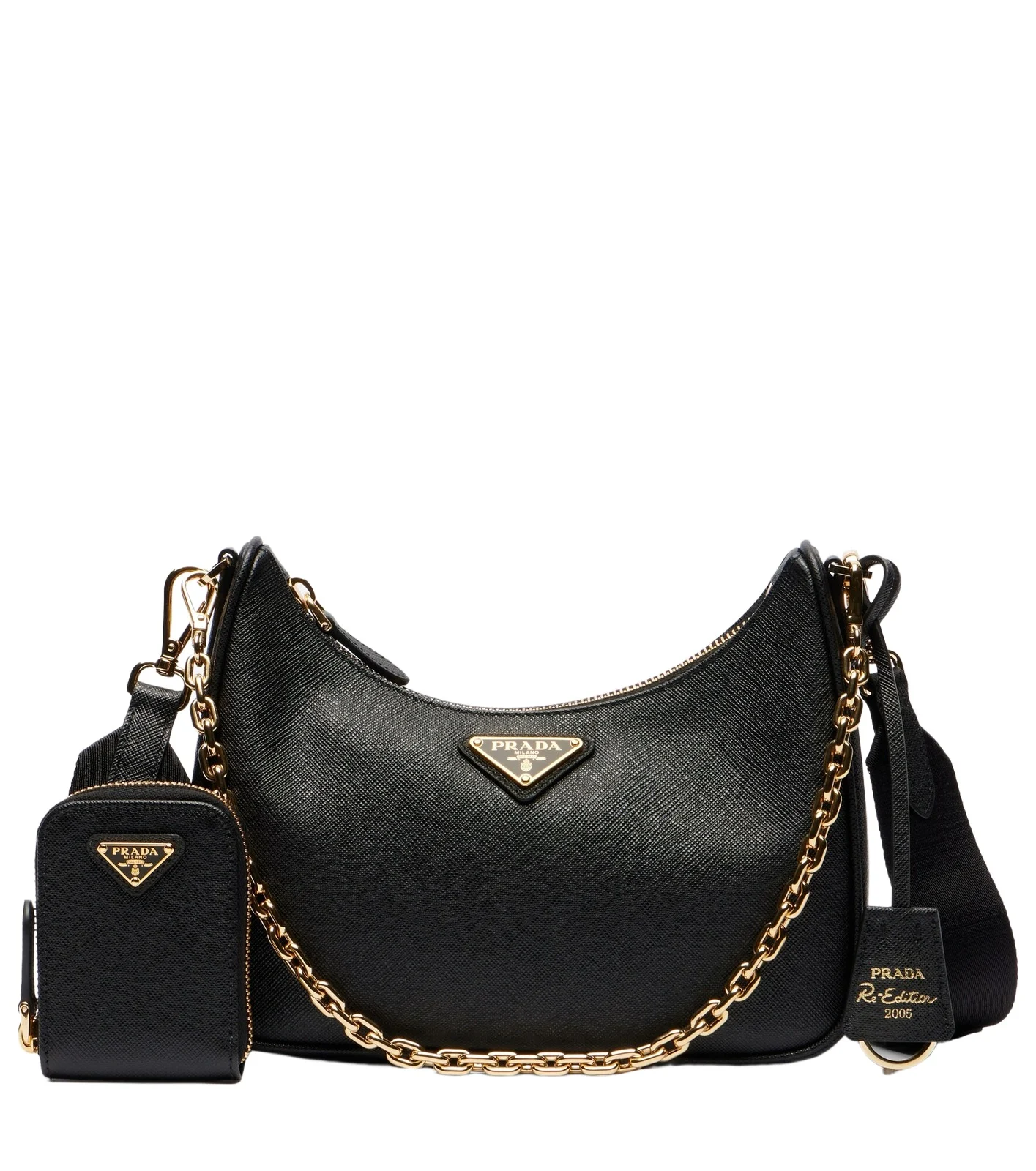 Re-Edition 2005 leather shoulder bag