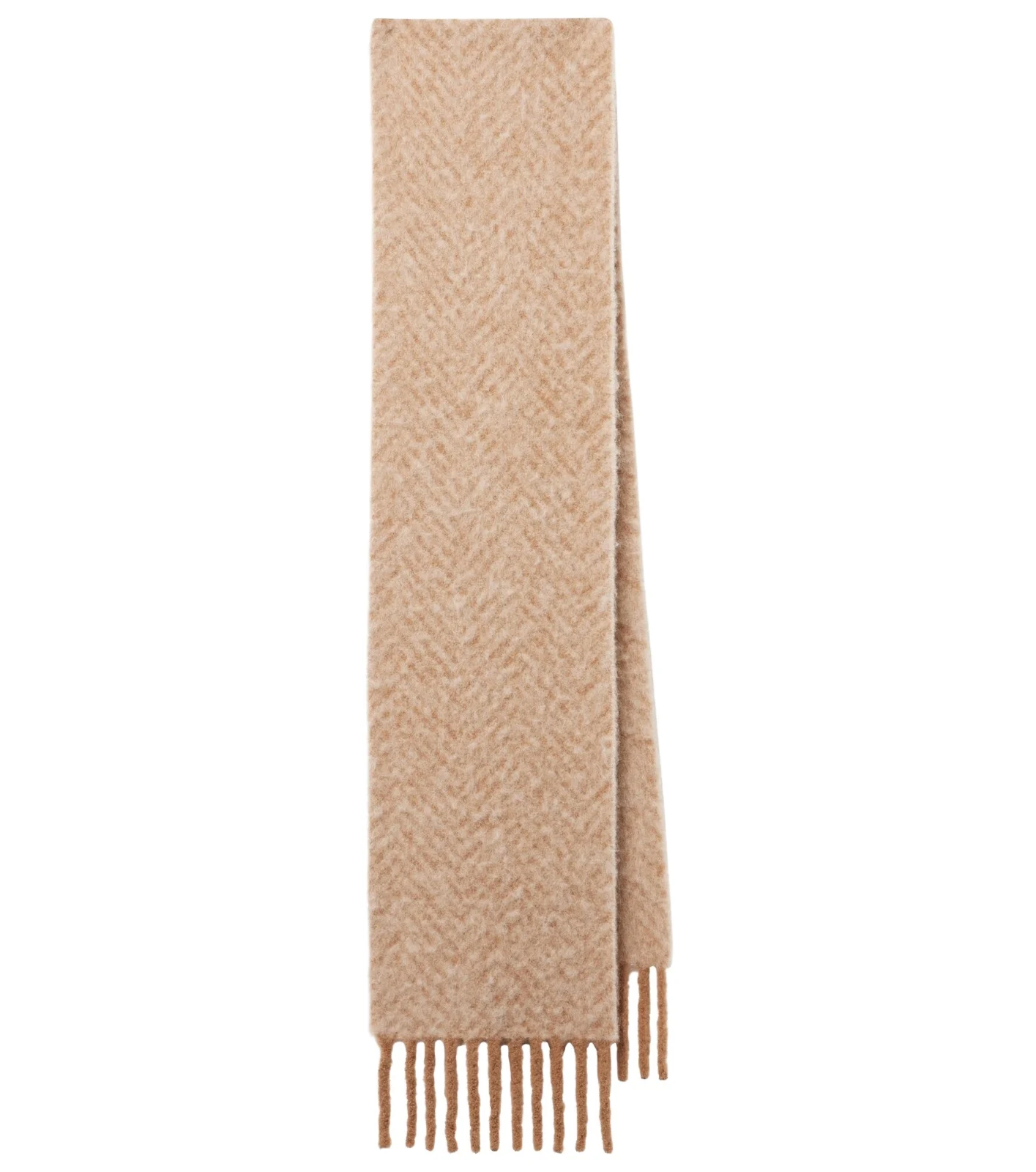 Loro Piana Chevron alpaca-blend scarf