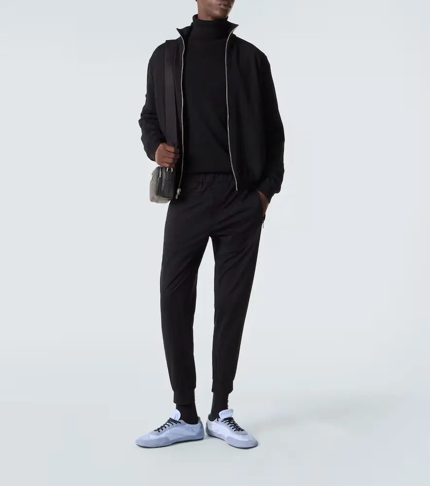 Prada Technical cotton-blend slim pants | Thumbnail 2 Prada Technical cotton-blend slim pants | Thumbnail 2
