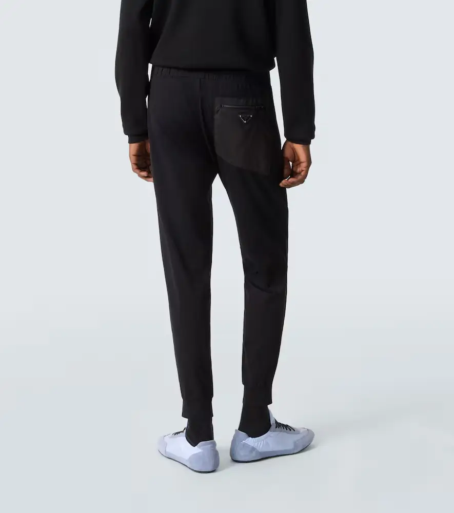 Prada Technical cotton-blend slim pants | Thumbnail 5 Prada Technical cotton-blend slim pants | Thumbnail 5