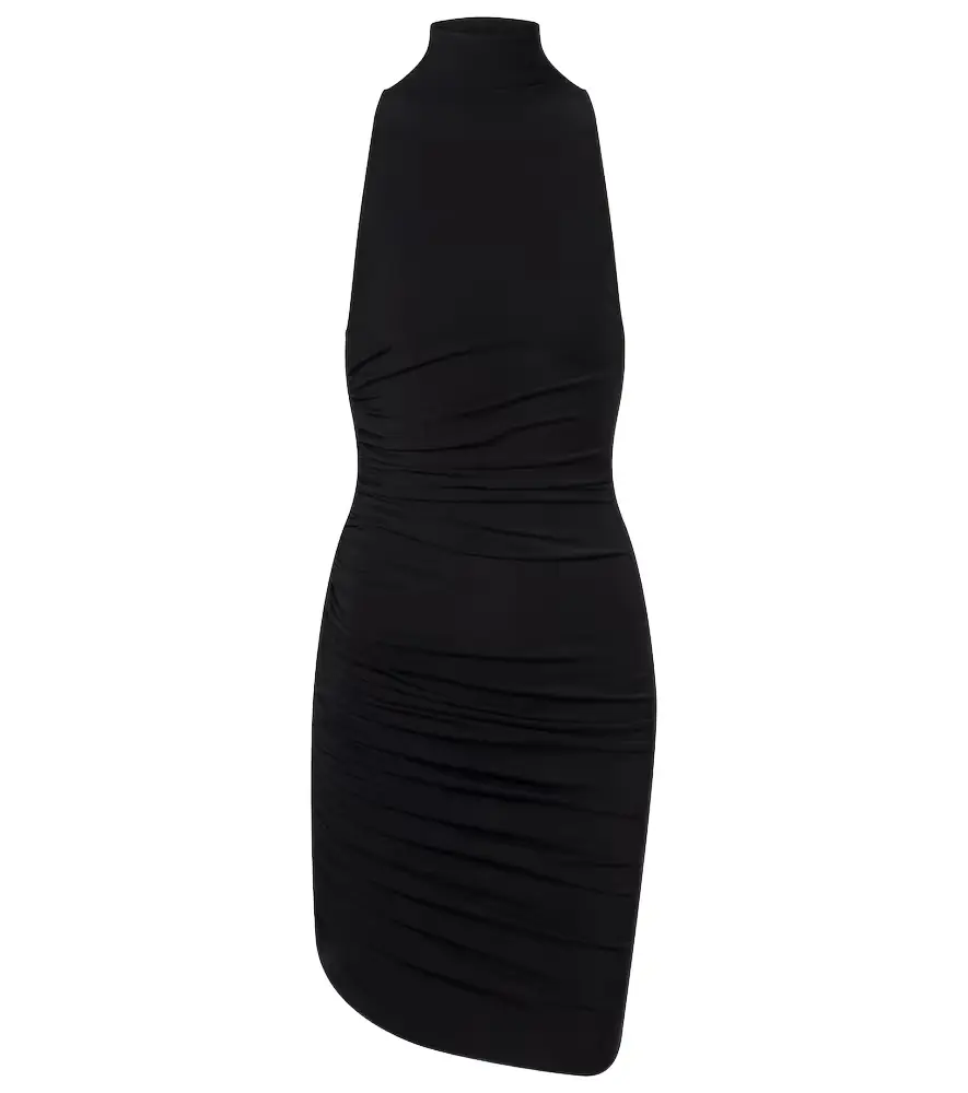 Jacquemus Piazza gathered minidress