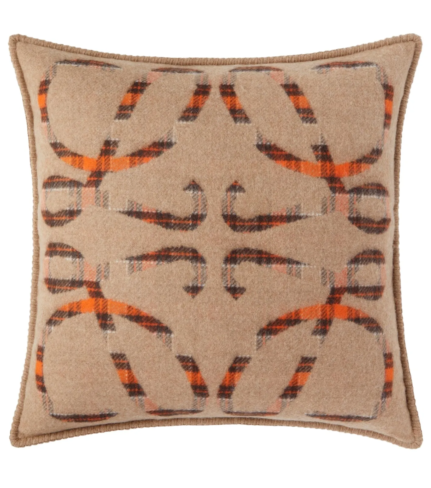 Loewe Anagram wool and cashmere cushion