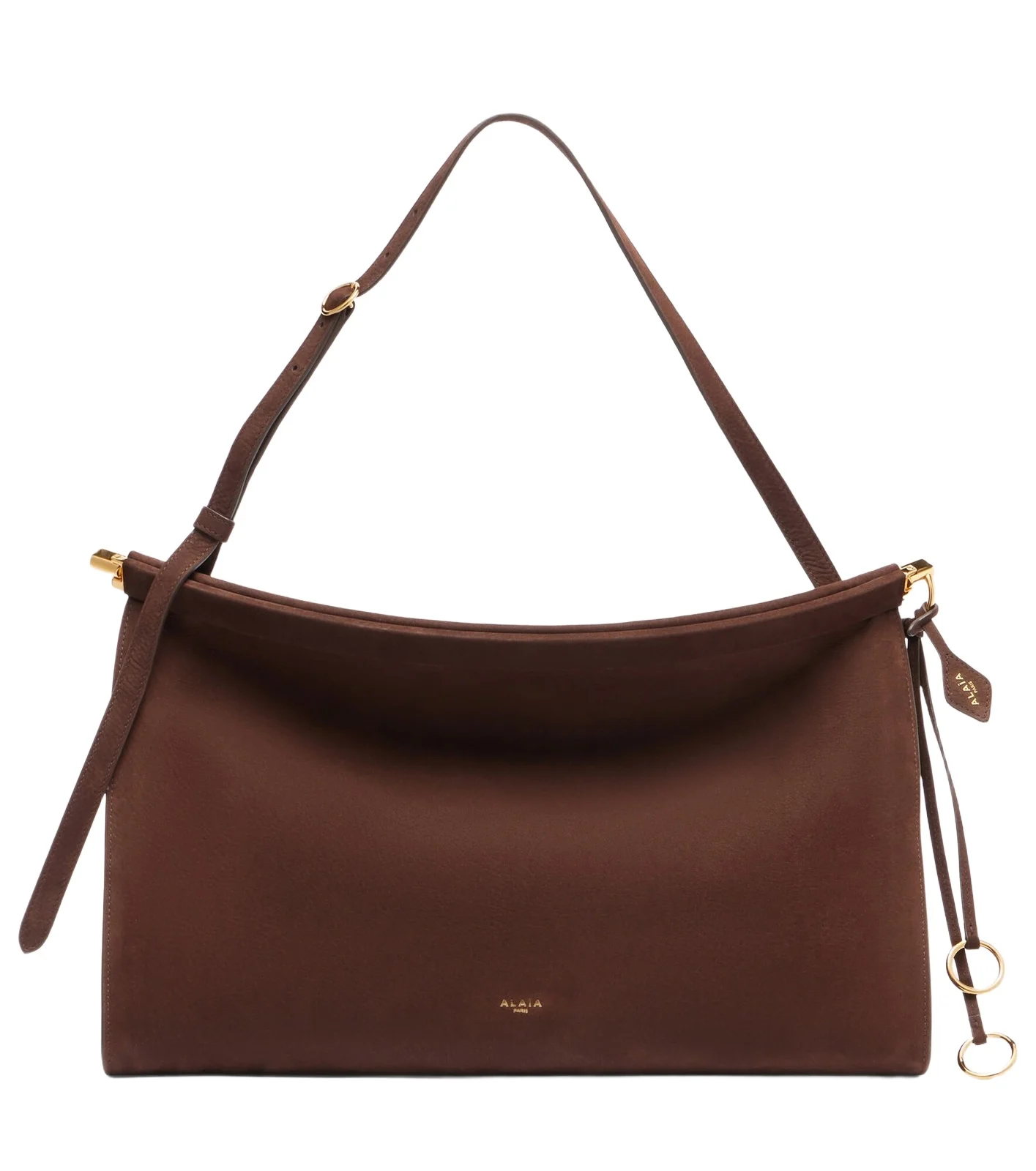 Le Click Large leather shoulder bag