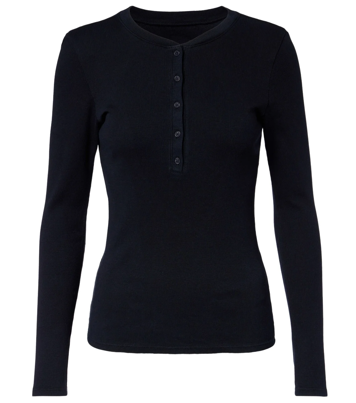 Nili Lotan Jordan cotton Henley shirt