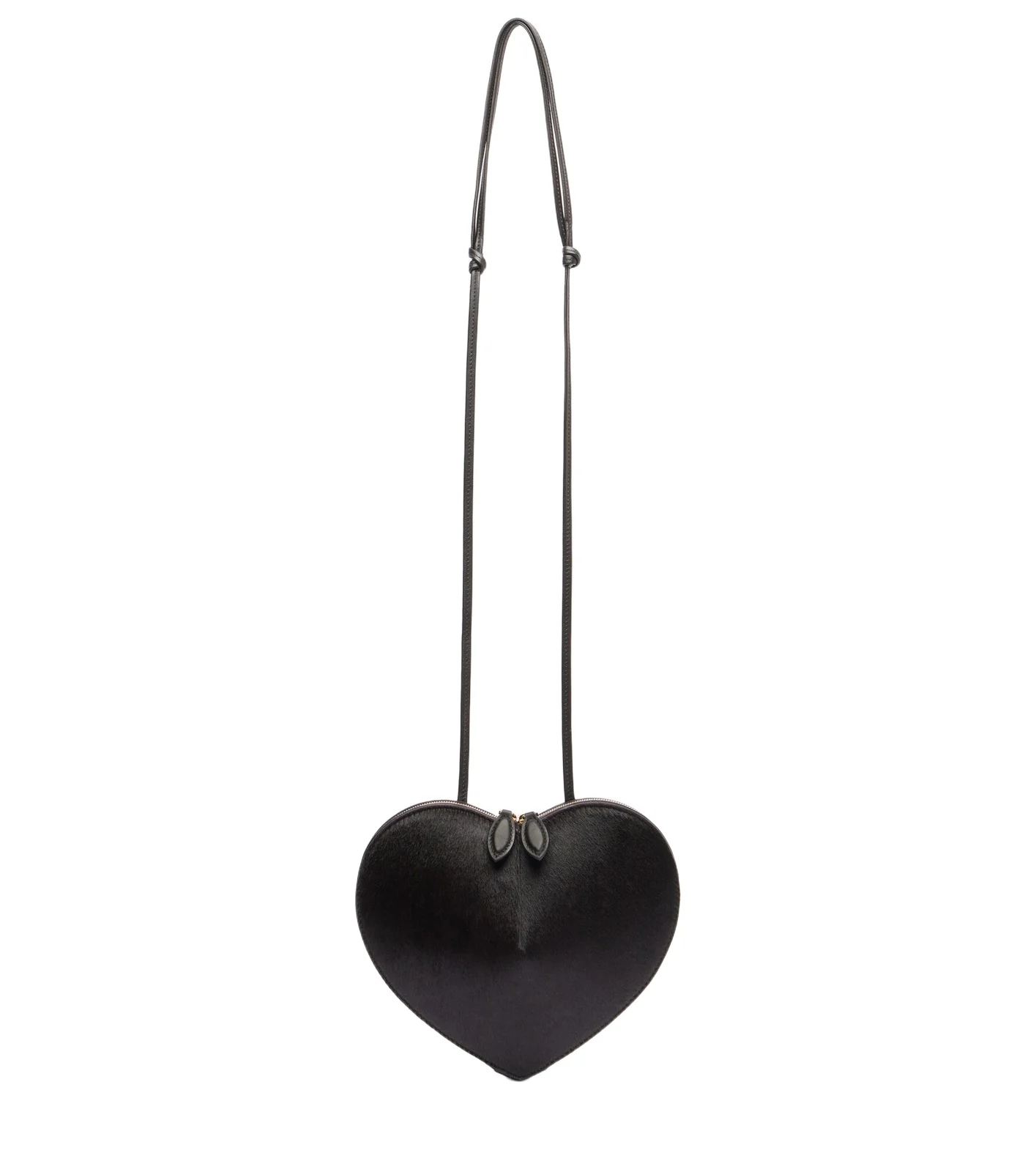 ALAÏA Le Coeur calf hair crossbody bag ALAÏA Le Coeur calf hair crossbody bag