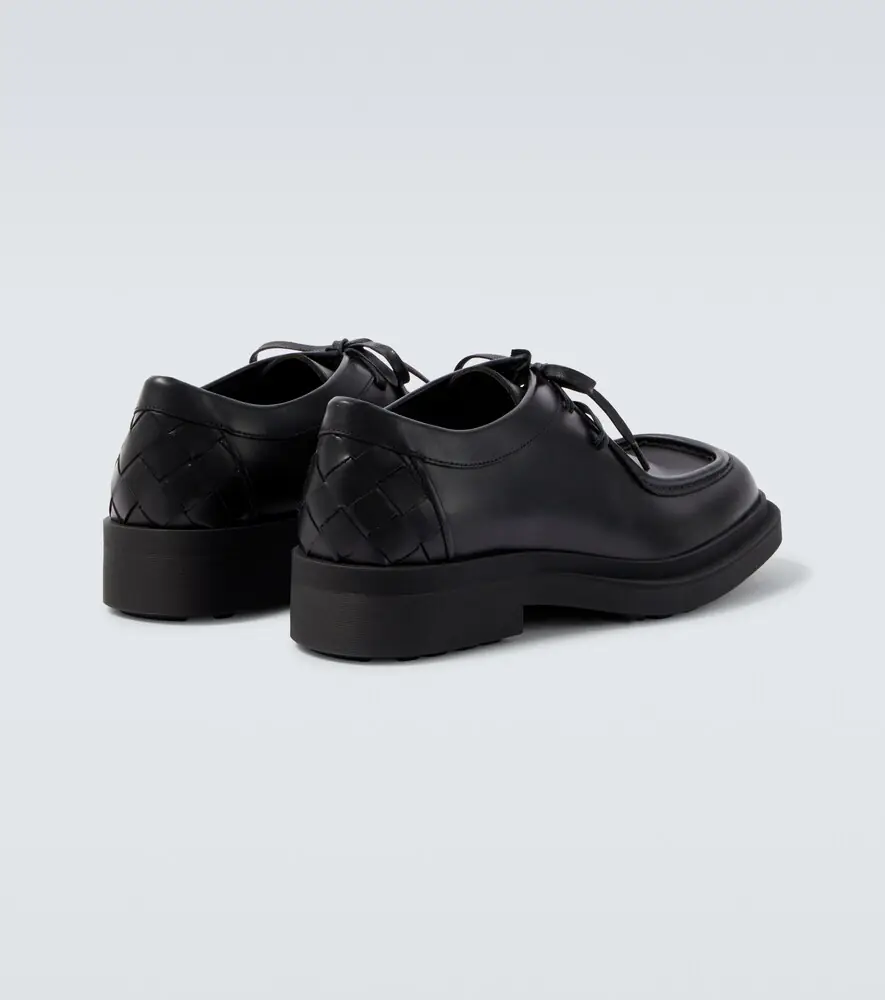 Bottega Veneta Ben Intrecciato leather Derby shoes | Thumbnail 4