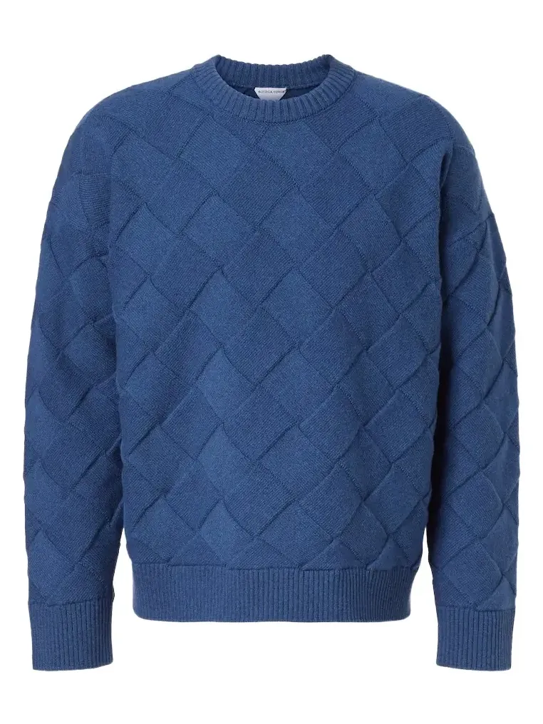 Intreccio wool-blend sweater
