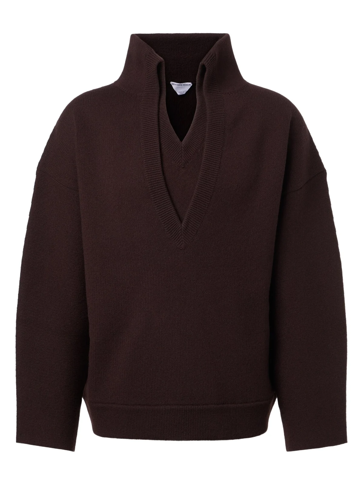 Ribbed-knit wool sweater Ribbed-knit wool sweater