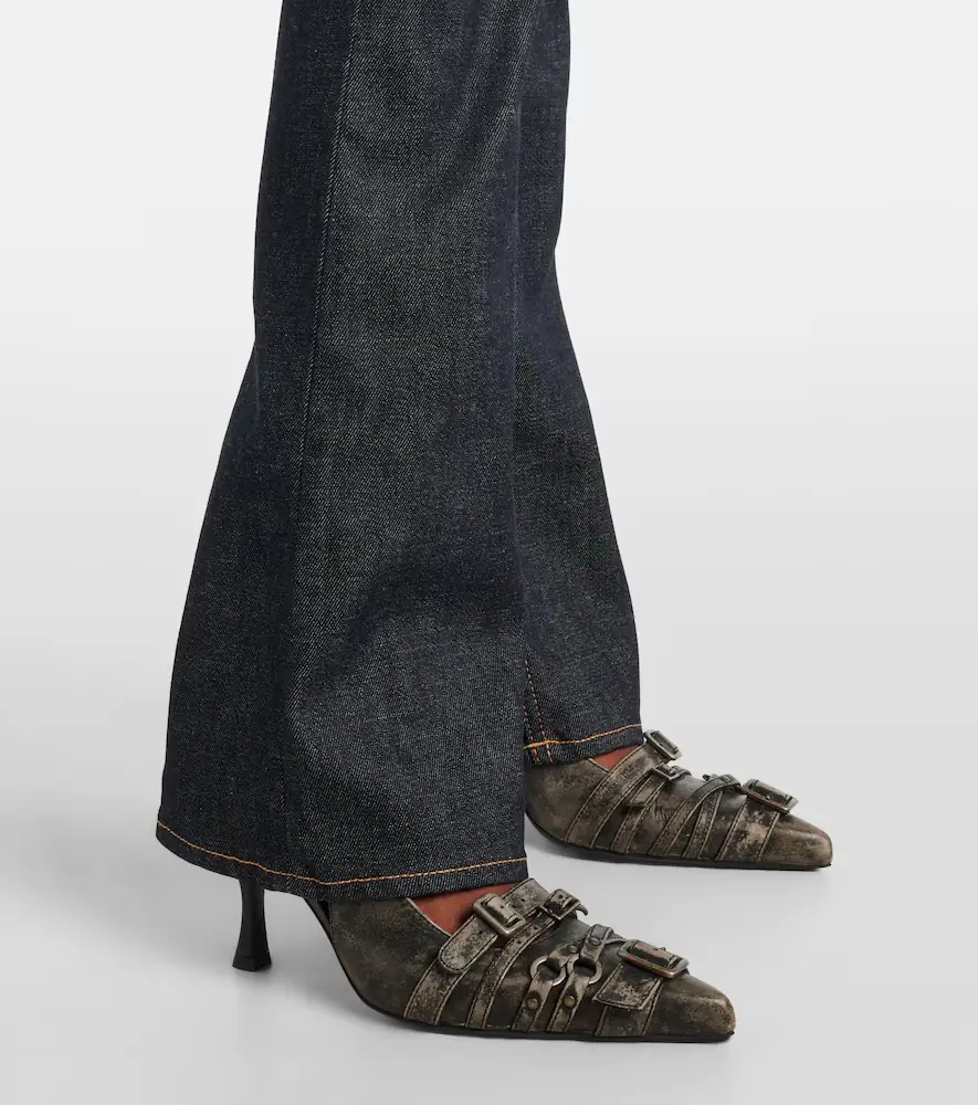 Acne Studios High-rise flared jeans | Thumbnail 2 Acne Studios High-rise flared jeans | Thumbnail 2