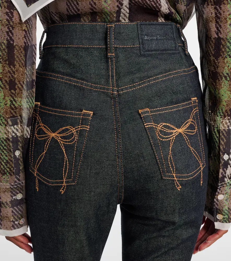 Acne Studios High-rise flared jeans | Thumbnail 3 Acne Studios High-rise flared jeans | Thumbnail 3