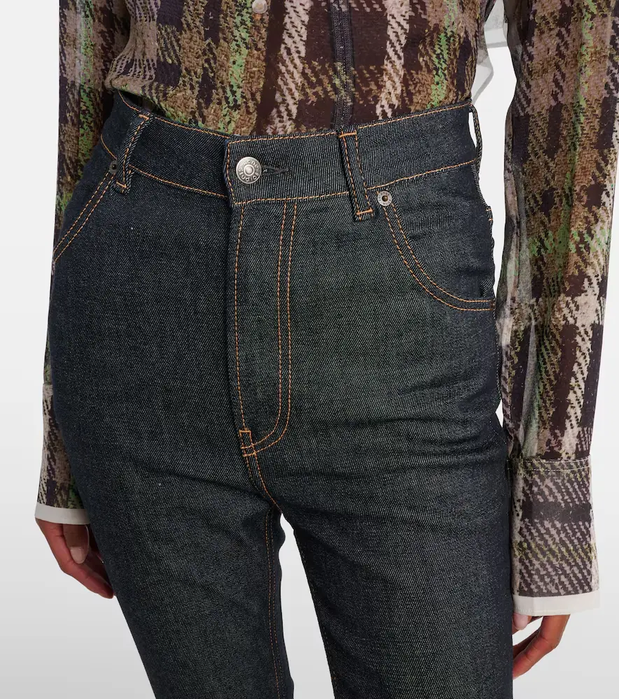 Acne Studios High-rise flared jeans | Thumbnail 6 Acne Studios High-rise flared jeans | Thumbnail 6