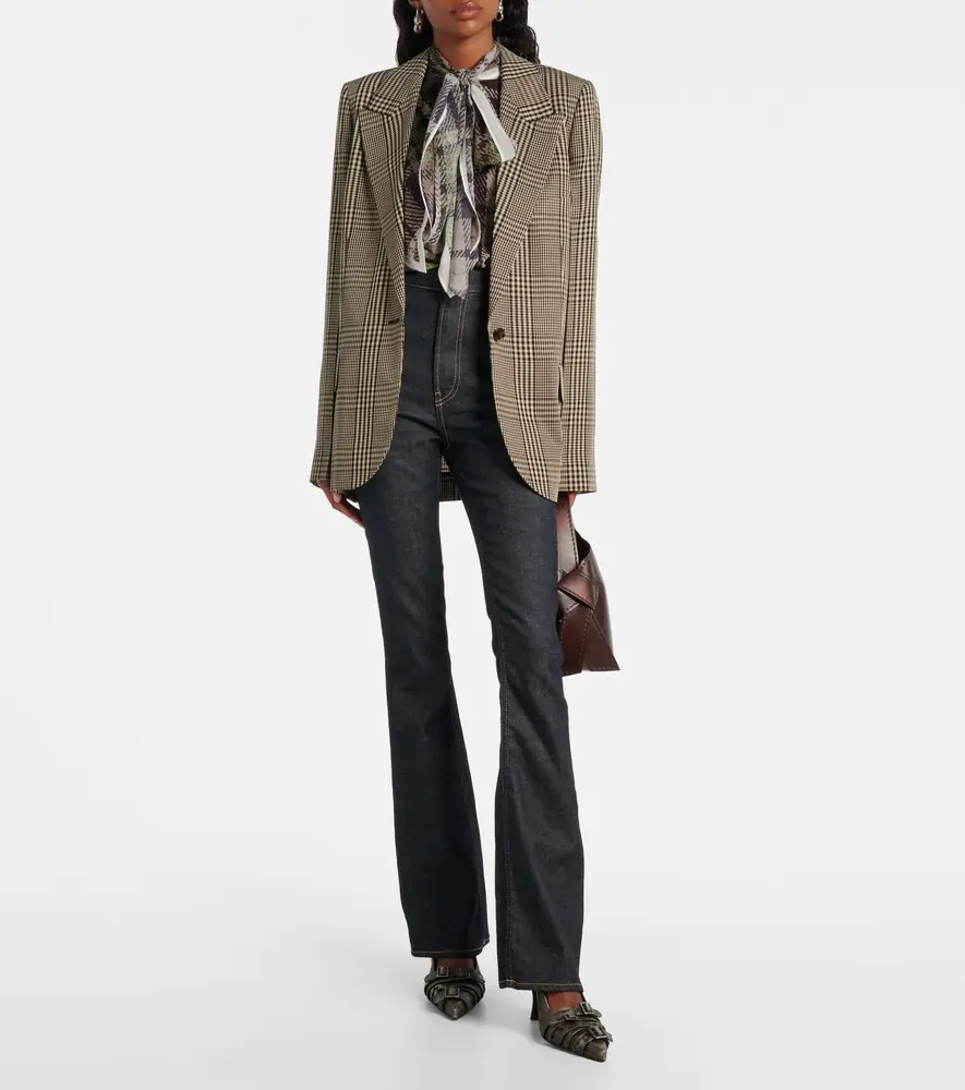 Acne Studios High-rise flared jeans | Thumbnail 7 Acne Studios High-rise flared jeans | Thumbnail 7