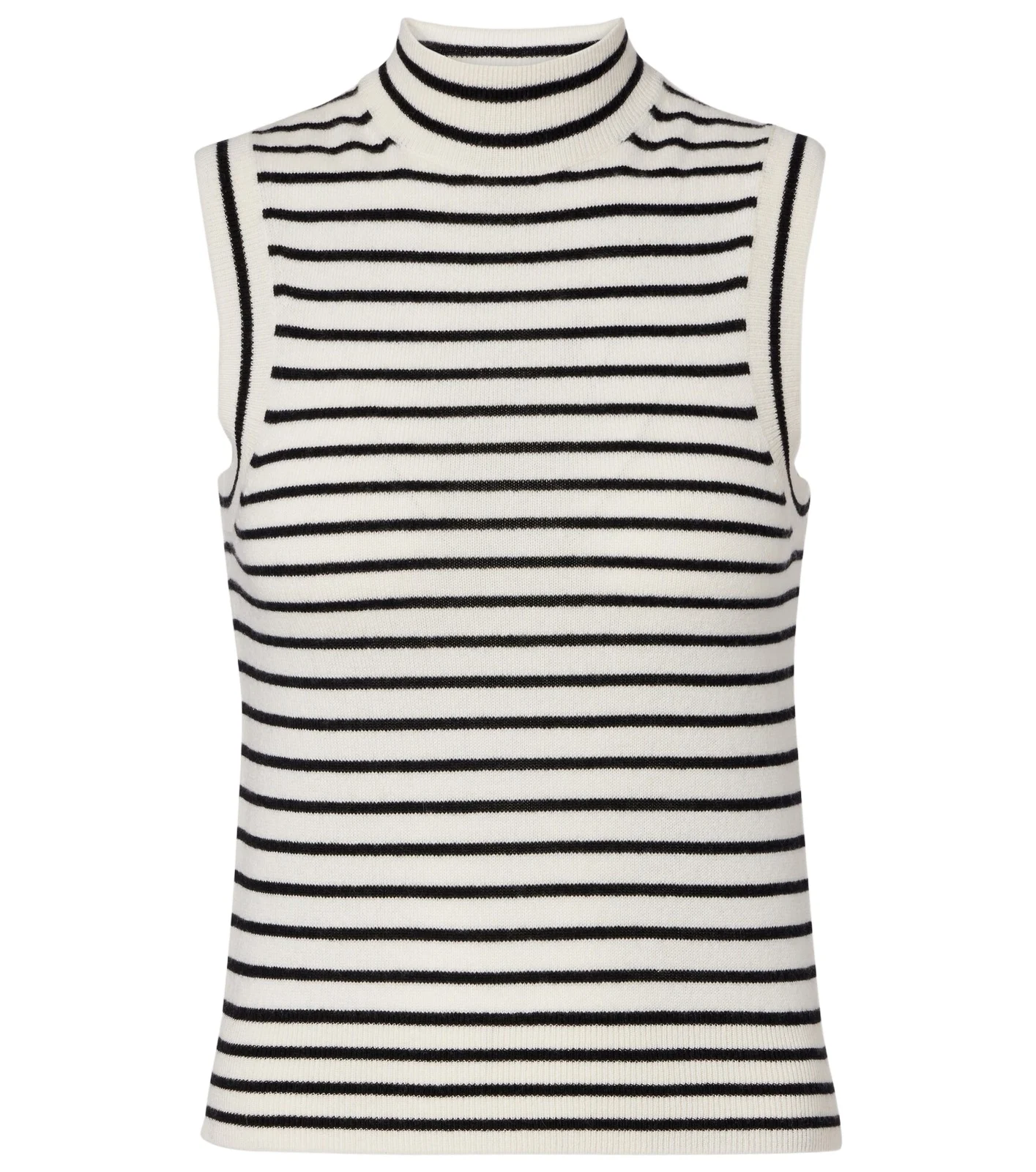 Masha striped cashmere turtleneck top Masha striped cashmere turtleneck top