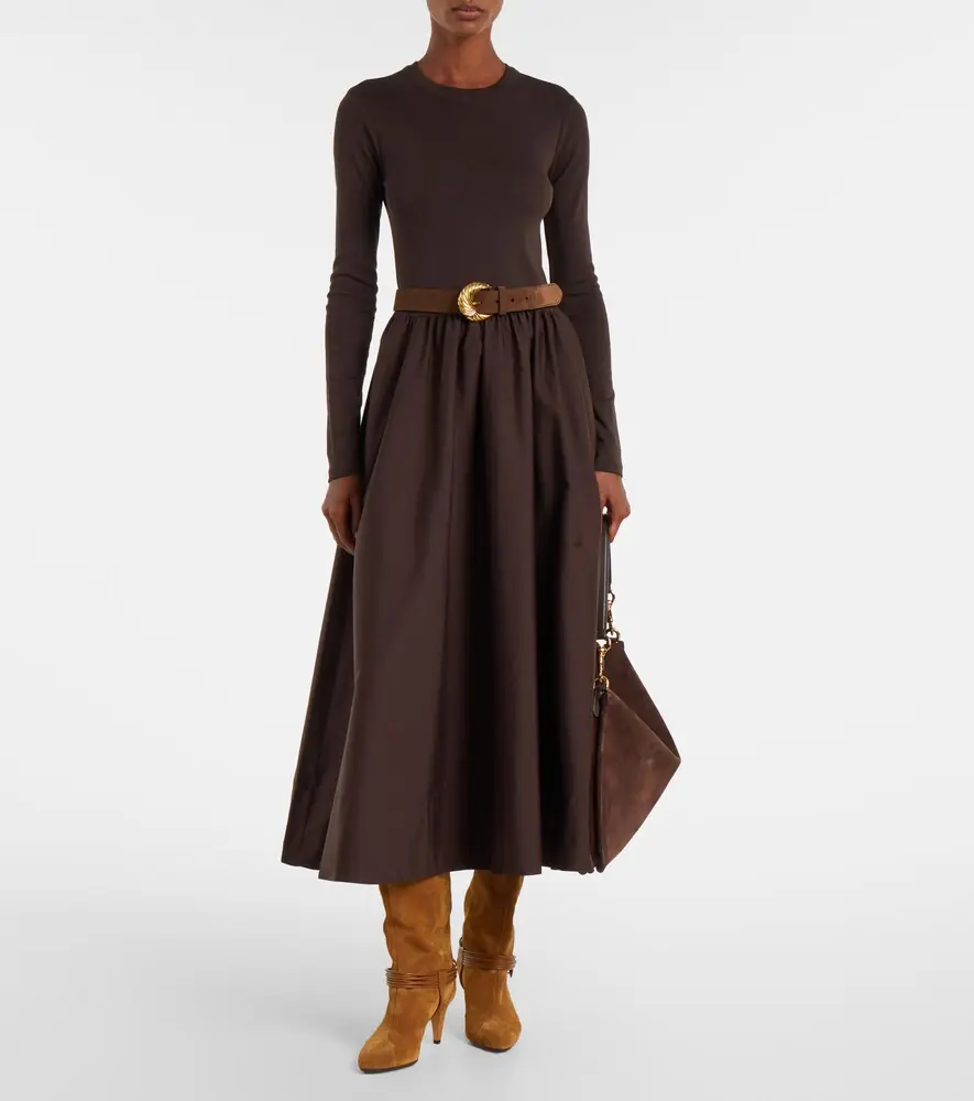 Polo Ralph Lauren Cotton midi dress | Thumbnail 6