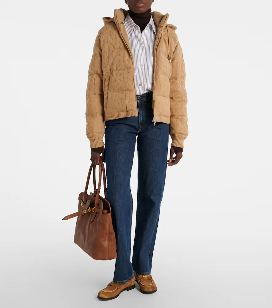 Polo Ralph Lauren Wool and cashmere puffer jacket | Thumbnail 2