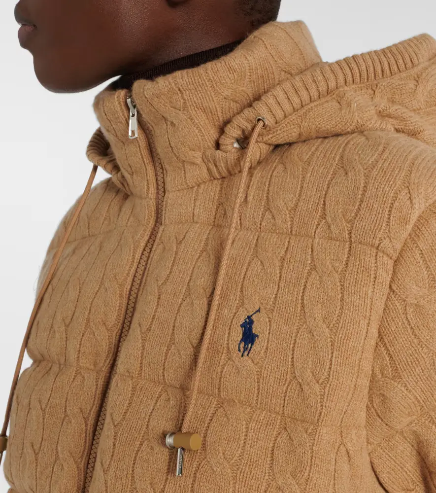 Polo Ralph Lauren Wool and cashmere puffer jacket | Thumbnail 3