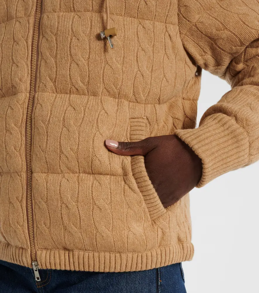 Polo Ralph Lauren Wool and cashmere puffer jacket | Thumbnail 4