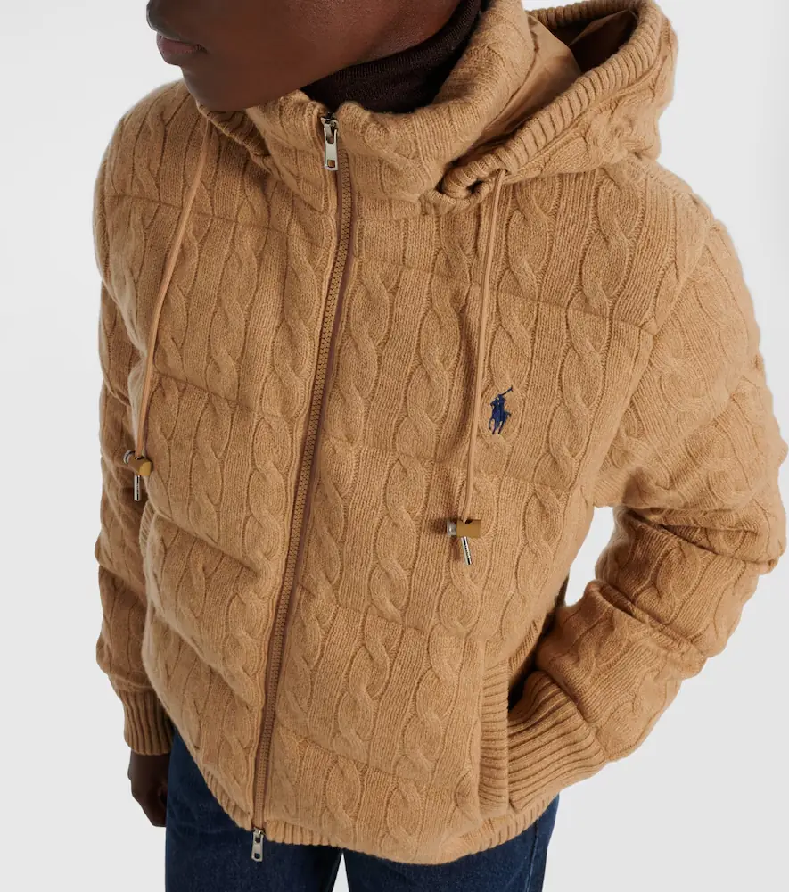 Polo Ralph Lauren Wool and cashmere puffer jacket | Thumbnail 5