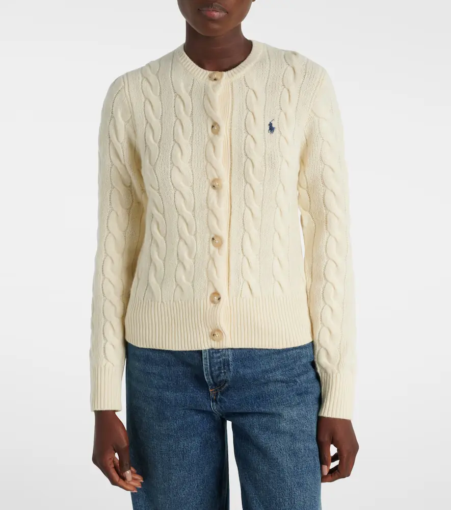Polo Ralph Lauren Wool and cashmere cardigan | Thumbnail 5