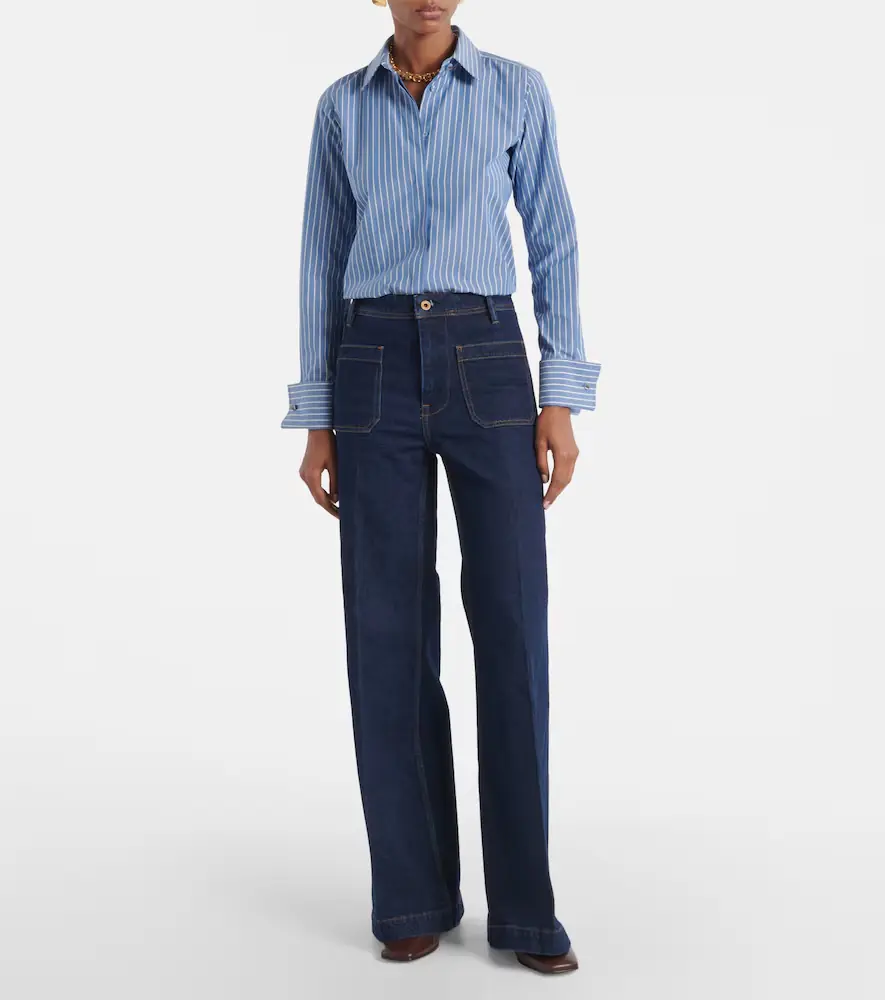 Polo Ralph Lauren High-rise wide-leg jeans | Thumbnail 3