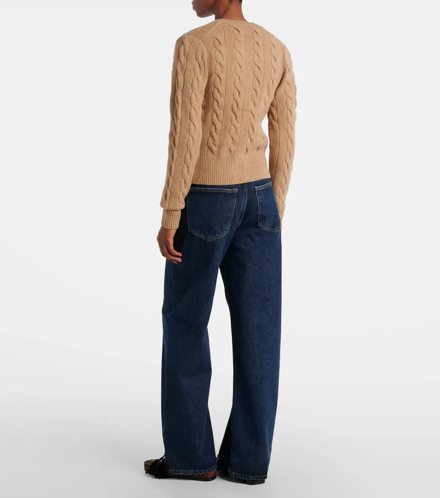 Polo Ralph Lauren Cable-knit wool and cashmere cardigan | Thumbnail 4