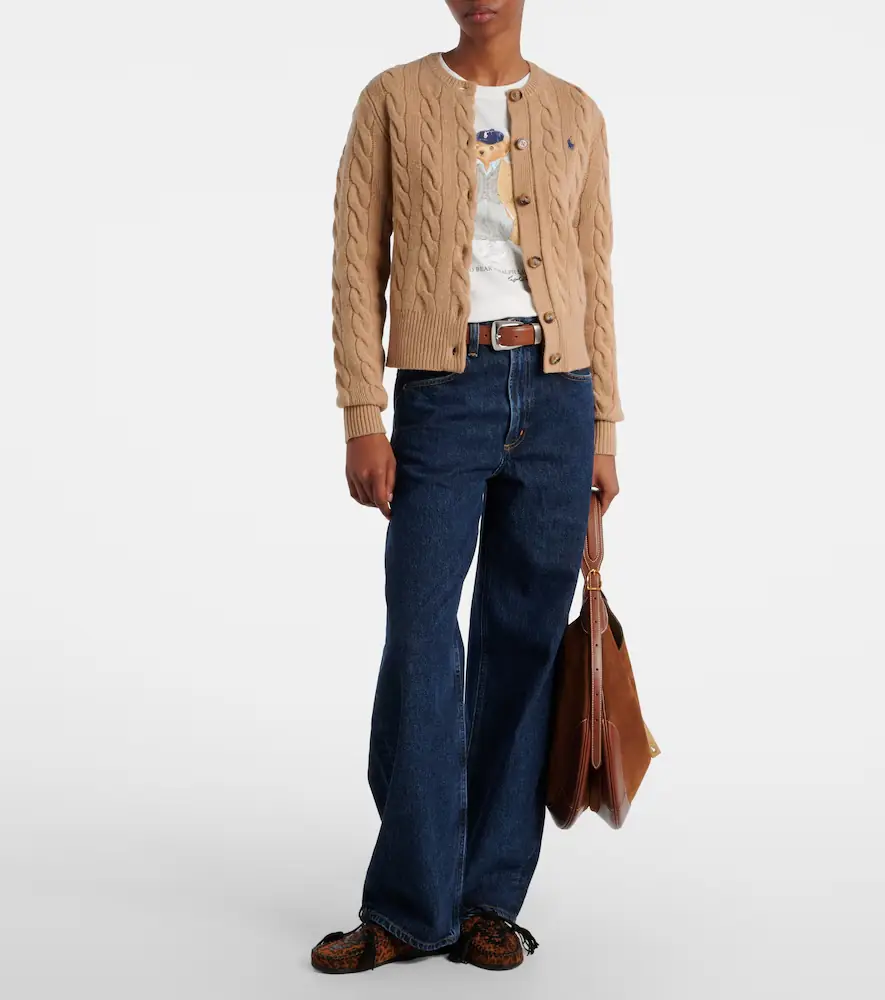 Polo Ralph Lauren Cable-knit wool and cashmere cardigan | Thumbnail 5