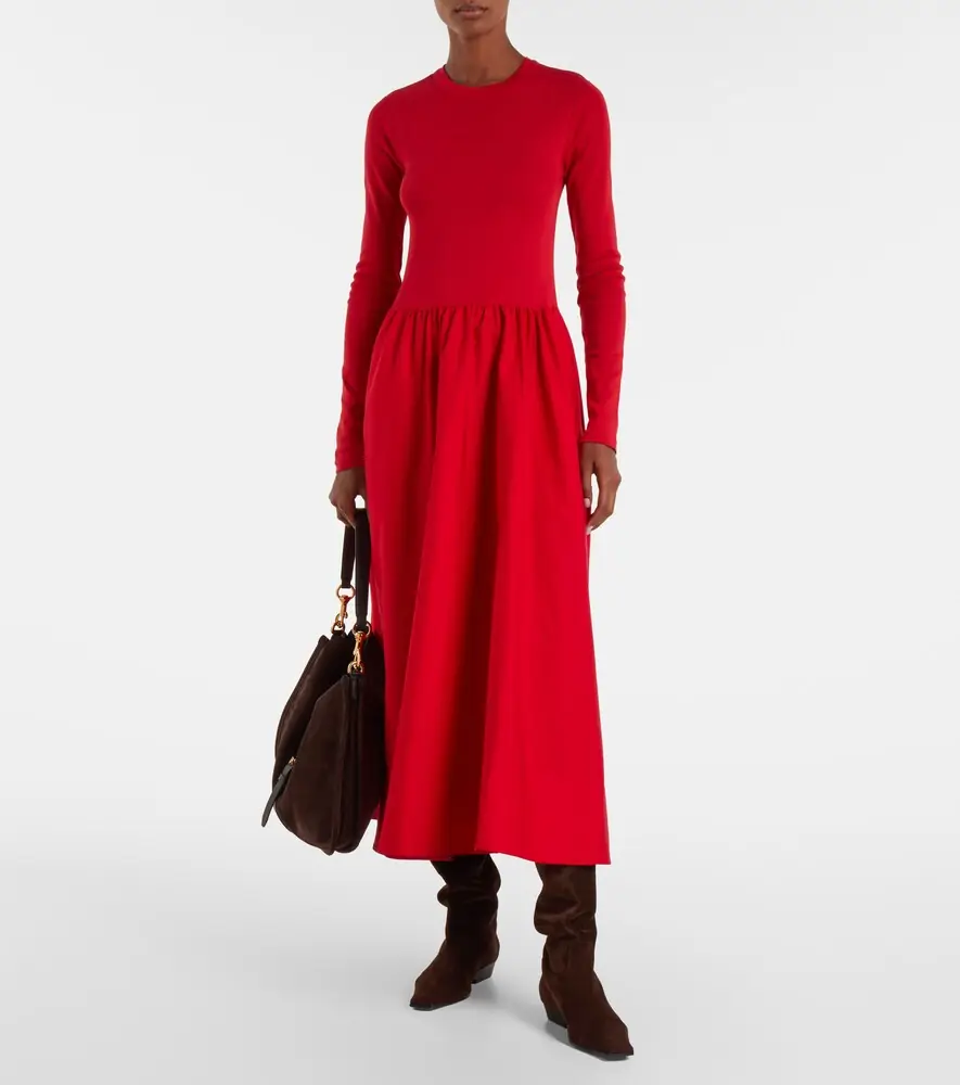 Polo Ralph Lauren Cotton midi dress | Thumbnail 3