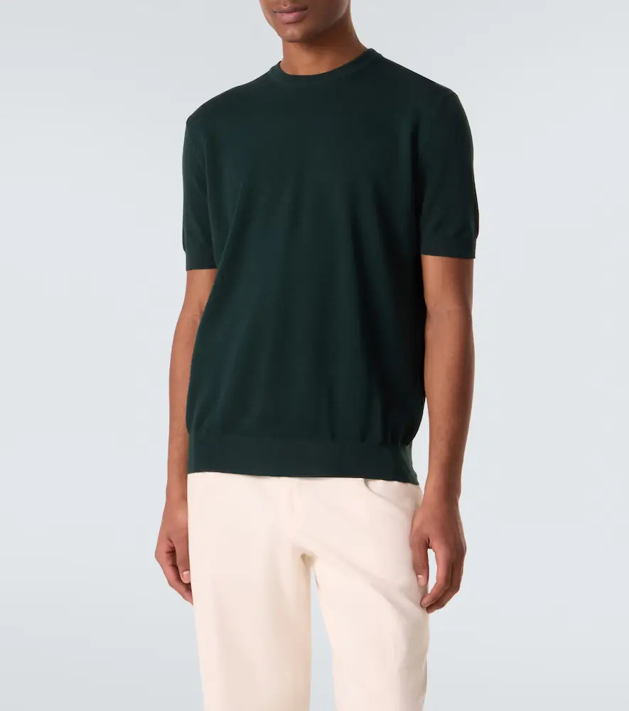 Thom Sweeney Wool T-shirt | Thumbnail 4