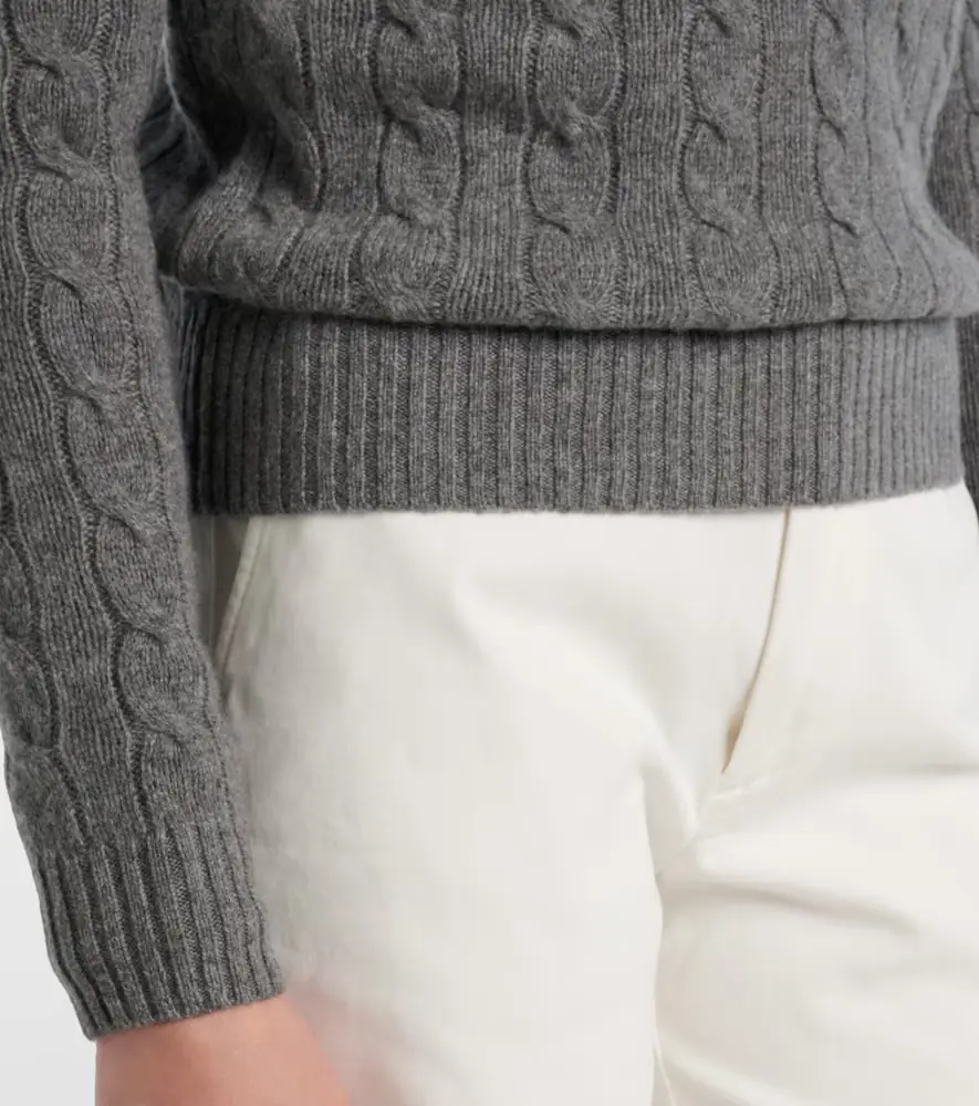Polo Ralph Lauren Cable-knit wool and cashmere sweater | Thumbnail 3