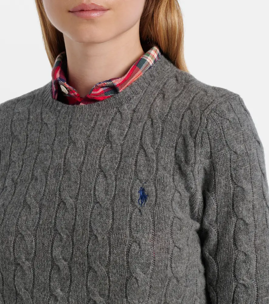 Polo Ralph Lauren Cable-knit wool and cashmere sweater | Thumbnail 4