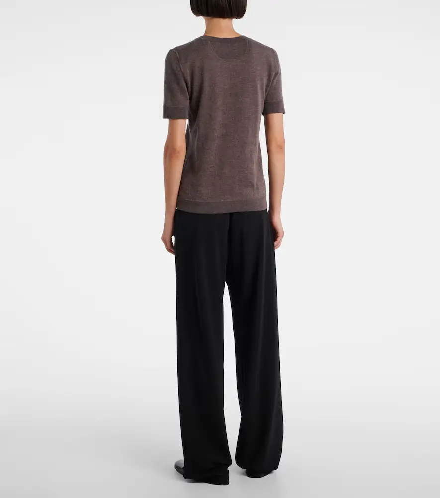 The Row Linnea cashmere T-shirt | Thumbnail 3 The Row Linnea cashmere T-shirt | Thumbnail 3