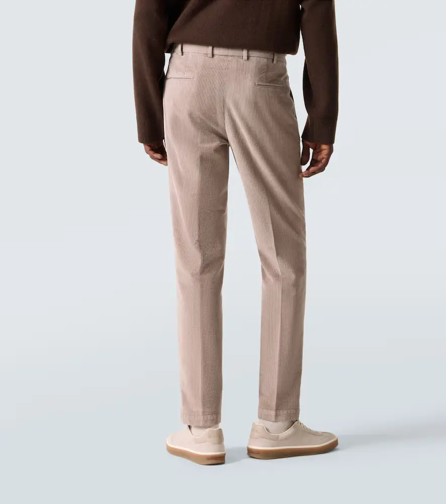 Thom Sweeney Cotton-blend corduroy slim pants | Thumbnail 2