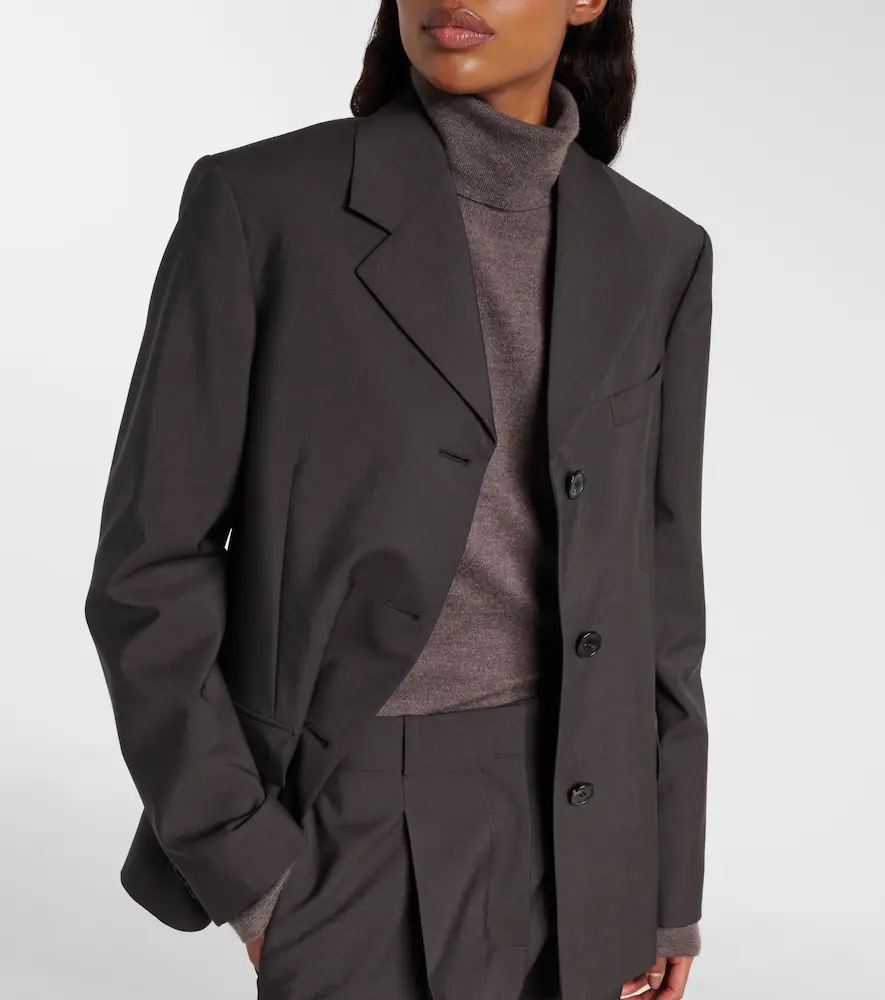 The Row Faelan wool and mohair jacket | Thumbnail 4