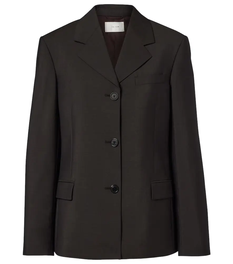 Faelan wool and mohair jacket