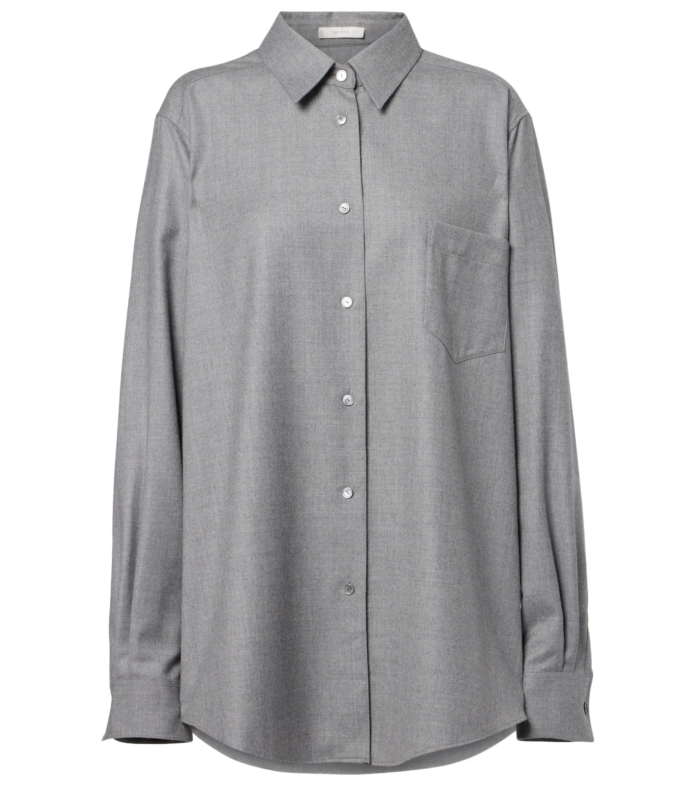The Row Pino virgin wool shirt
