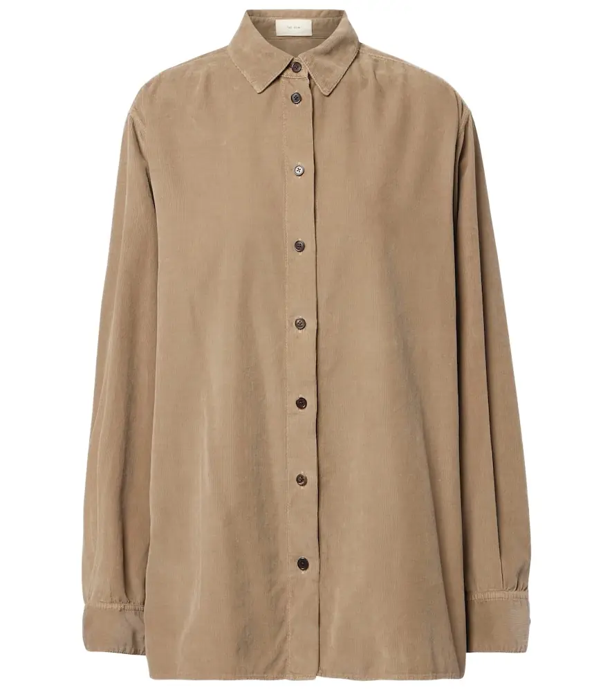 The Row Sisilia cotton corduroy shirt | Image 1 The Row Sisilia cotton corduroy shirt | Image 1