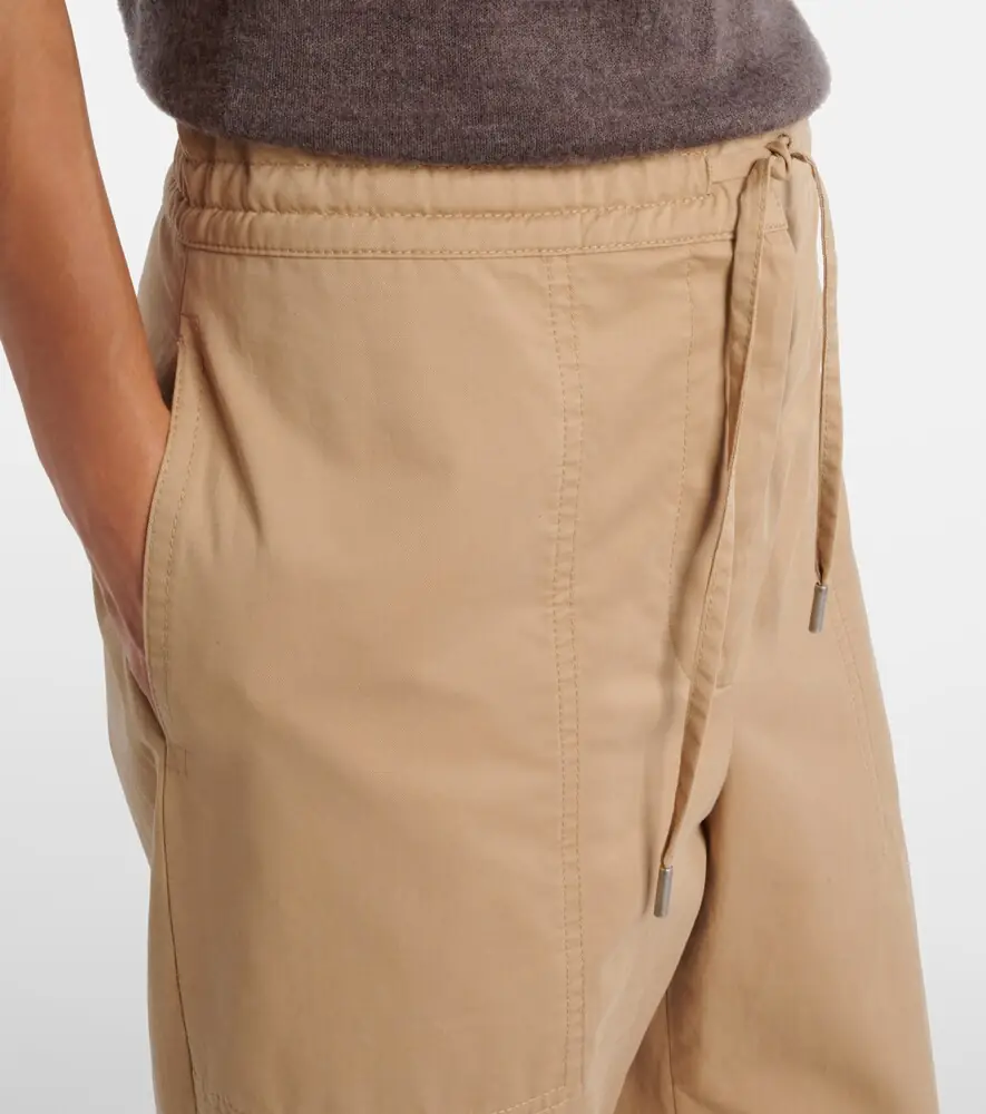 The Row Mende cotton and cashmere wide-leg pants | Thumbnail 5