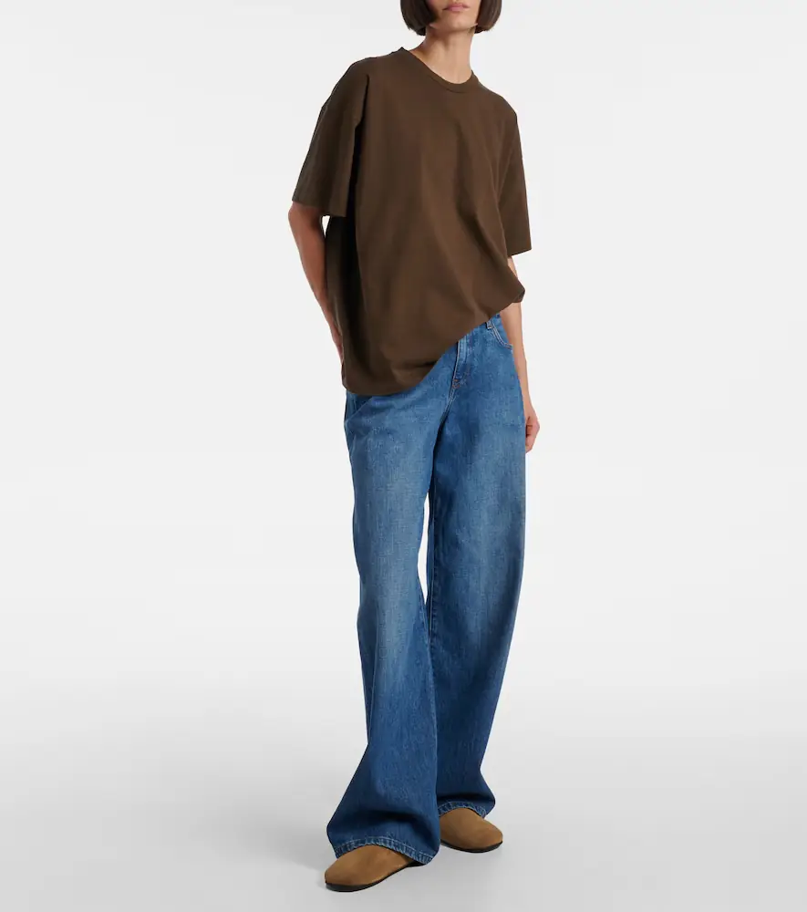 The Row Lavinia oversized cotton T-shirt | Thumbnail 4 The Row Lavinia oversized cotton T-shirt | Thumbnail 4