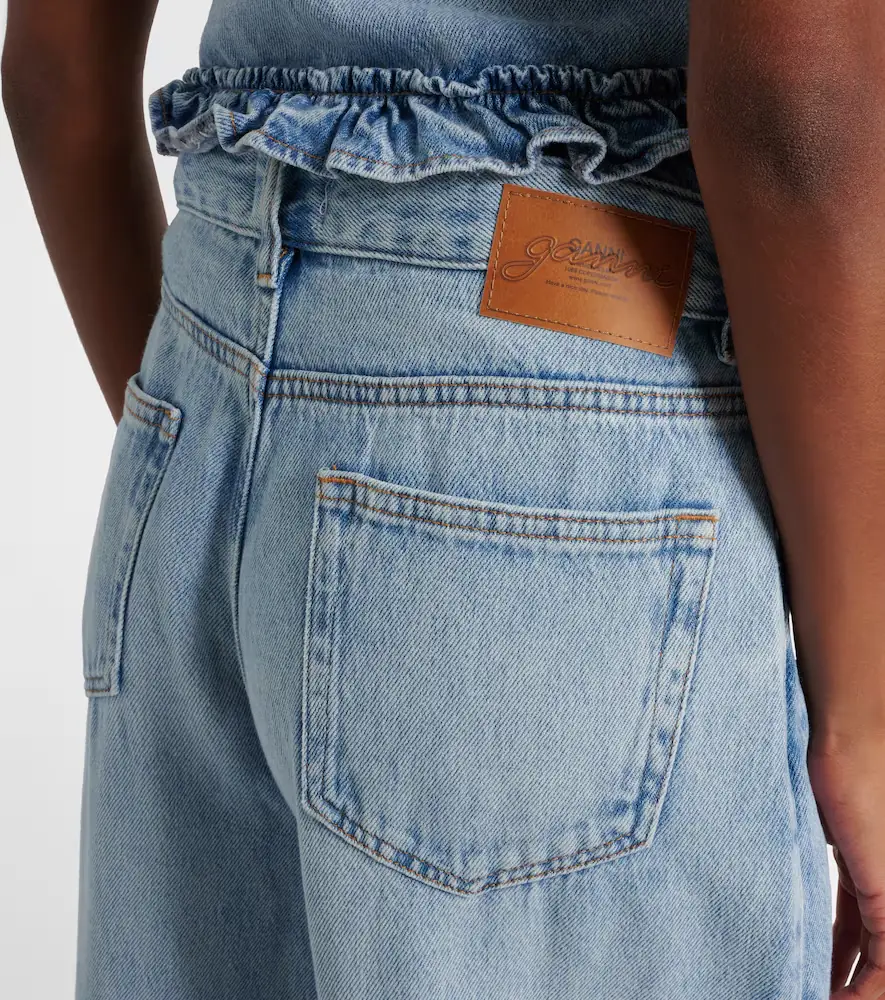 Ganni Mid-rise wide-leg jeans | Thumbnail 5 Ganni Mid-rise wide-leg jeans | Thumbnail 5