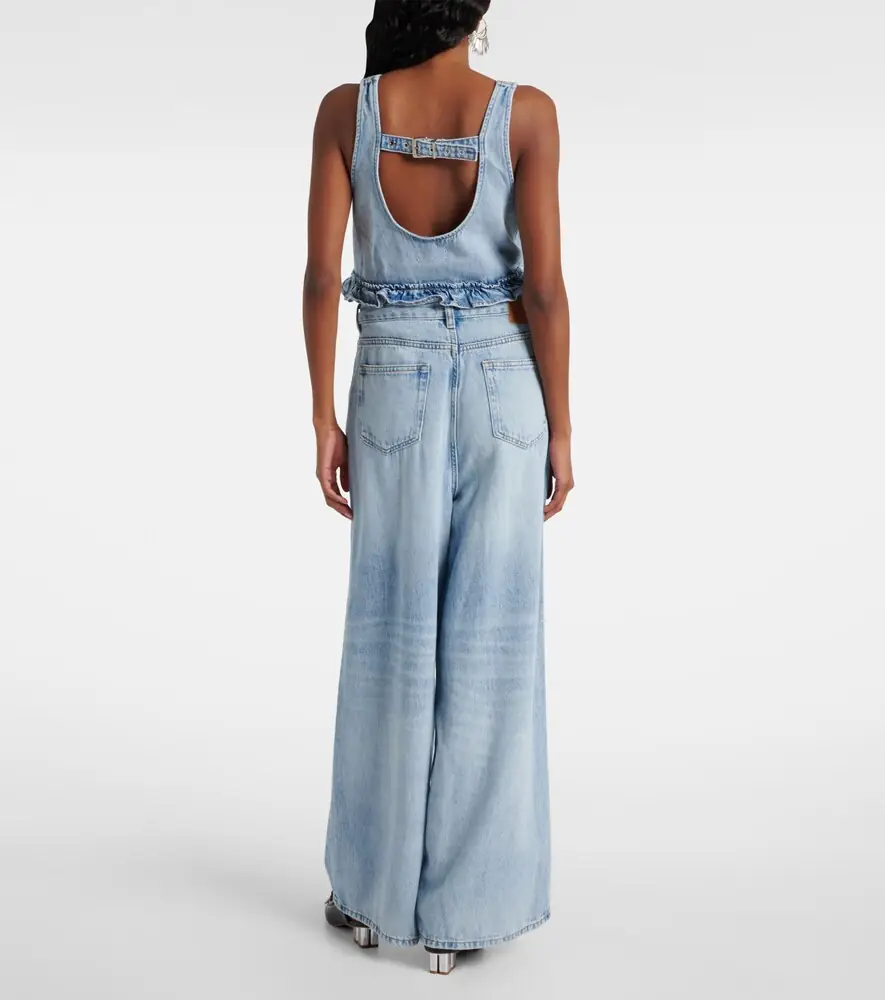 Ganni Mid-rise wide-leg jeans | Thumbnail 6 Ganni Mid-rise wide-leg jeans | Thumbnail 6