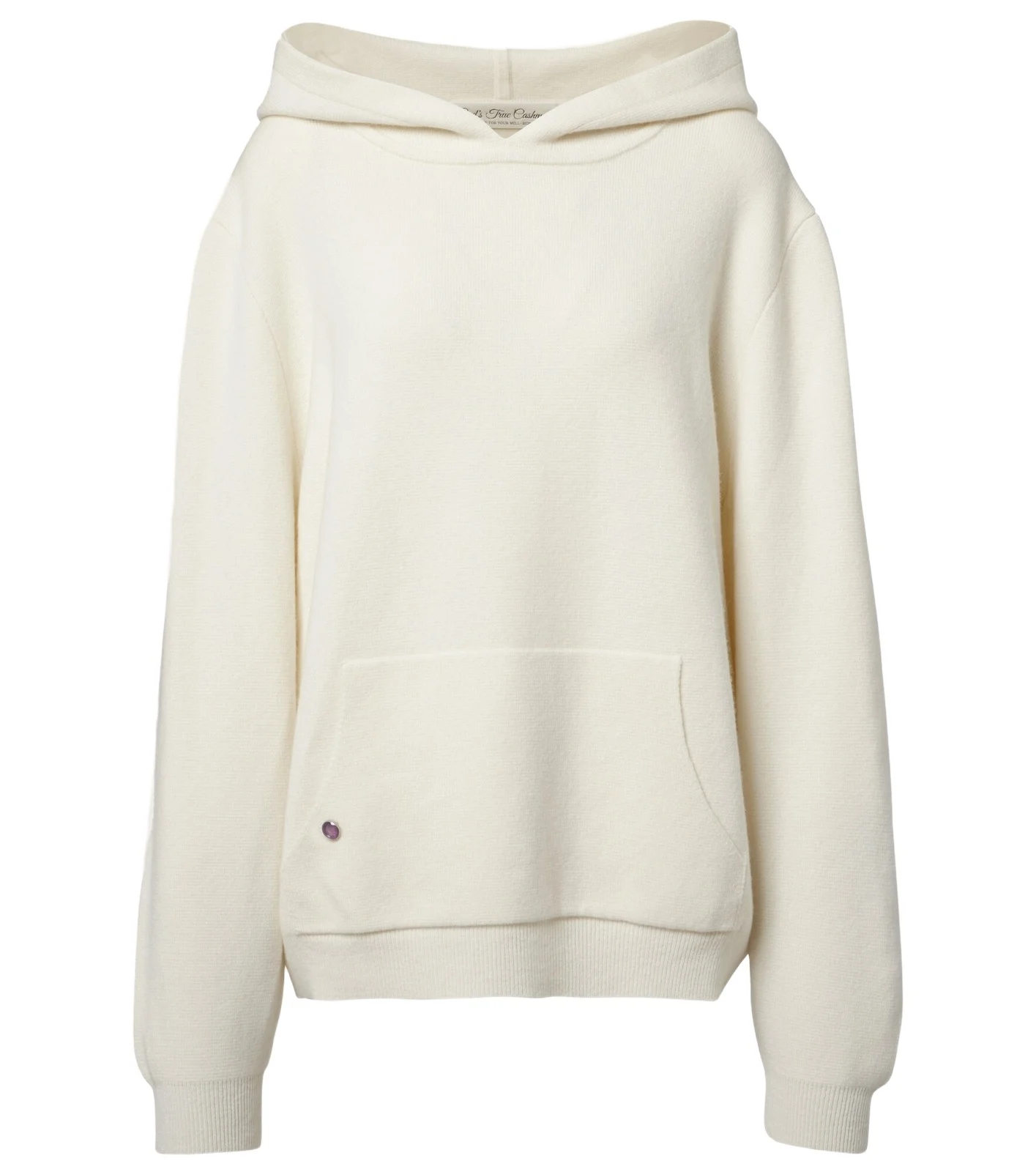 God’s True Cashmere Embellished cashmere hoodie