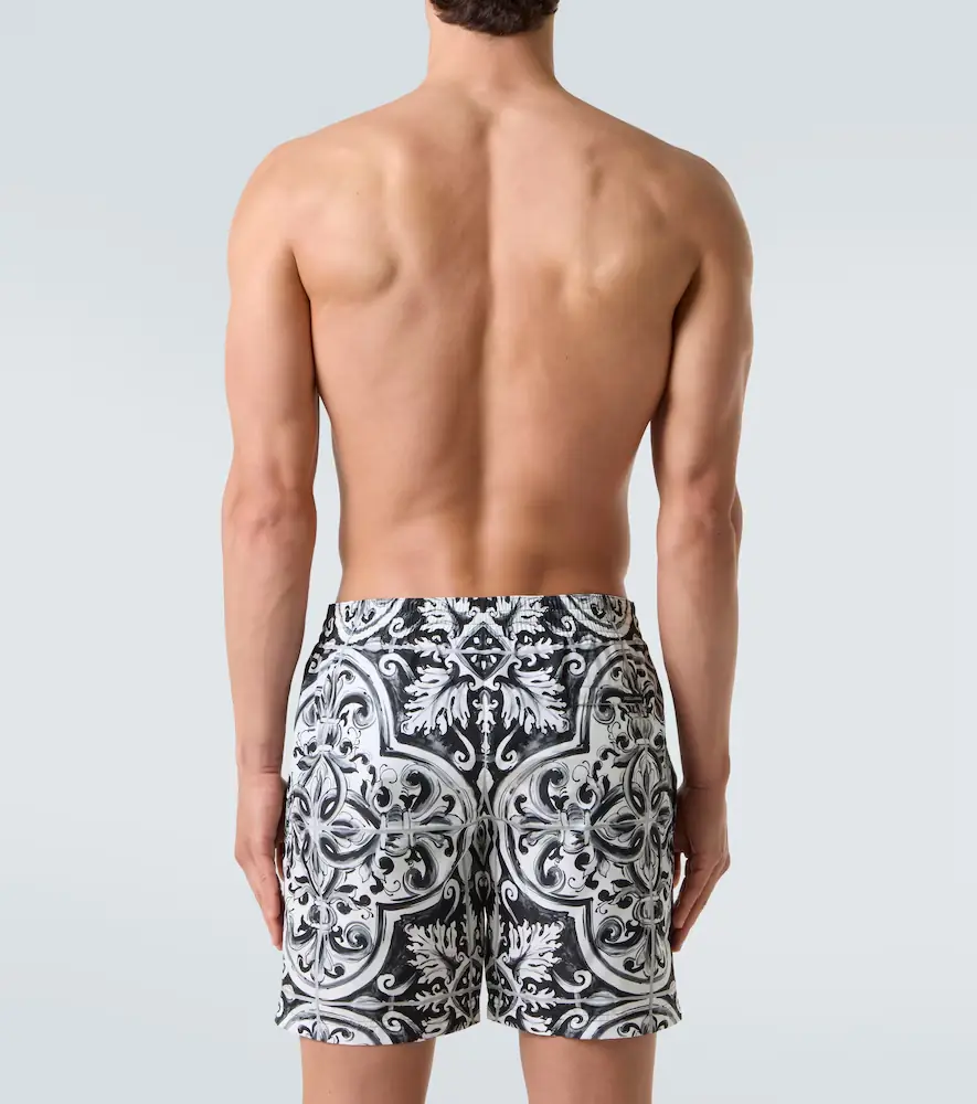 Dolce & Gabbana Majolica swim trunks | Thumbnail 5 Dolce & Gabbana Majolica swim trunks | Thumbnail 5