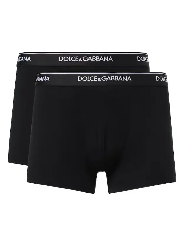 Dolce & Gabbana Set of 2 cotton-blend briefs