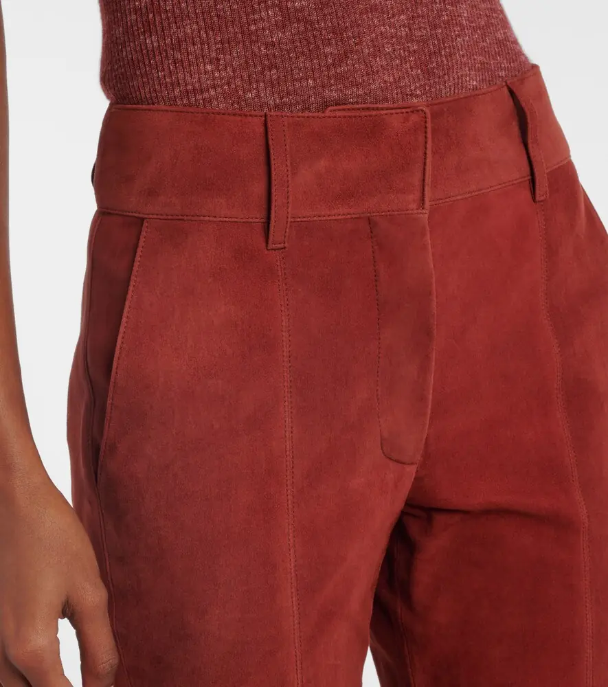 Gabriela Hearst Rhein suede flared pants | Thumbnail 2 Gabriela Hearst Rhein suede flared pants | Thumbnail 2