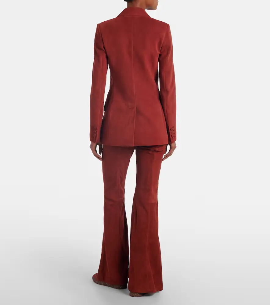 Gabriela Hearst Rhein suede flared pants | Thumbnail 3 Gabriela Hearst Rhein suede flared pants | Thumbnail 3