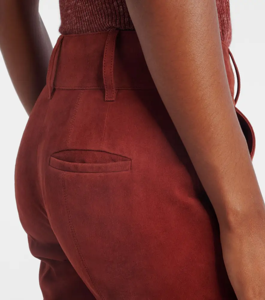 Gabriela Hearst Rhein suede flared pants | Thumbnail 4 Gabriela Hearst Rhein suede flared pants | Thumbnail 4