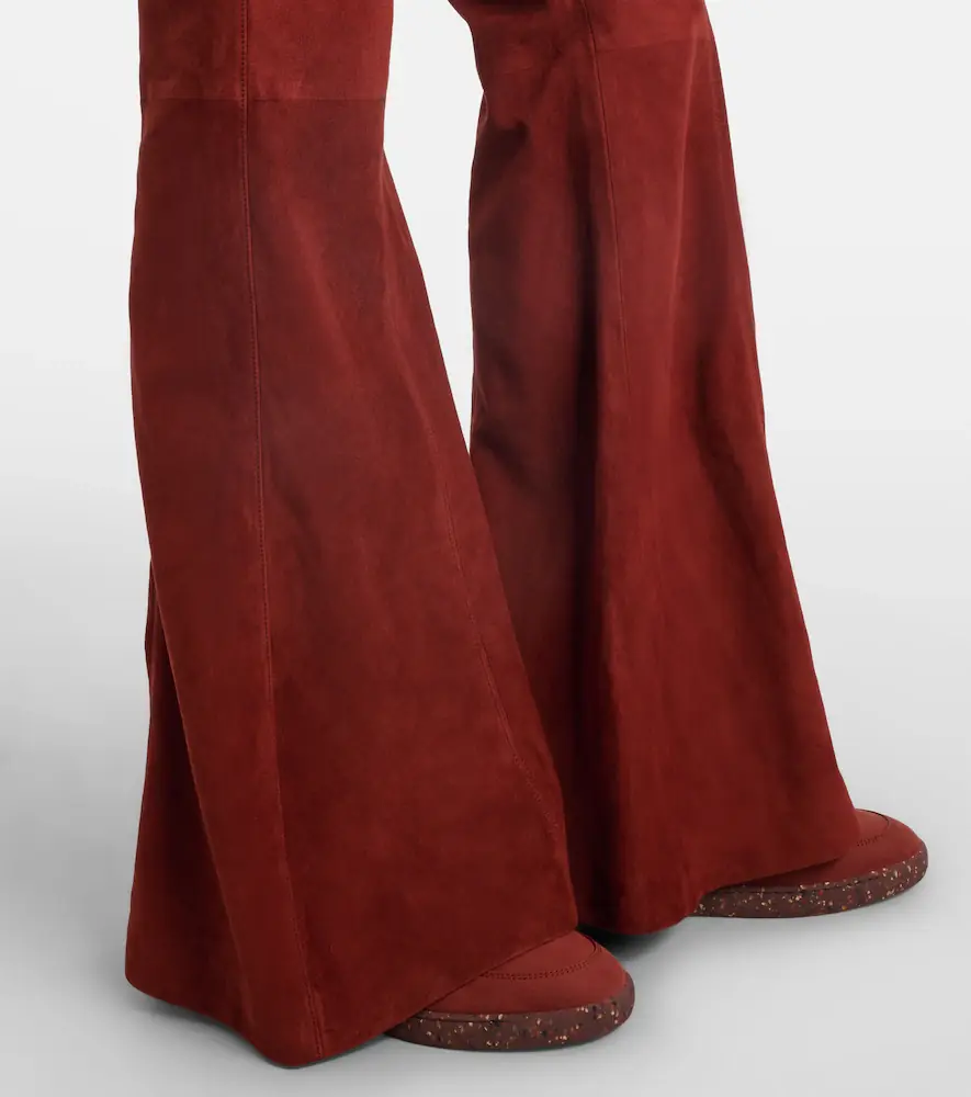 Gabriela Hearst Rhein suede flared pants | Thumbnail 5