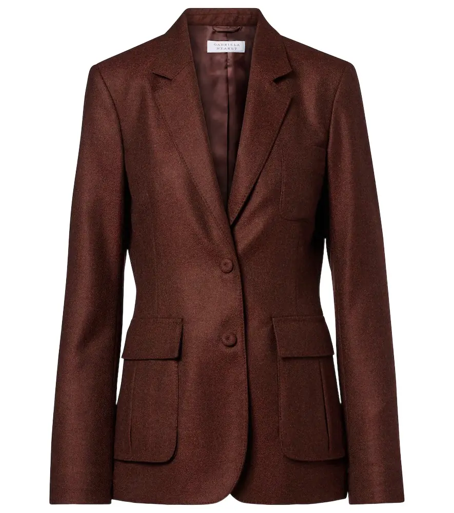 Gabriela Hearst Louisa wool-blend blazer