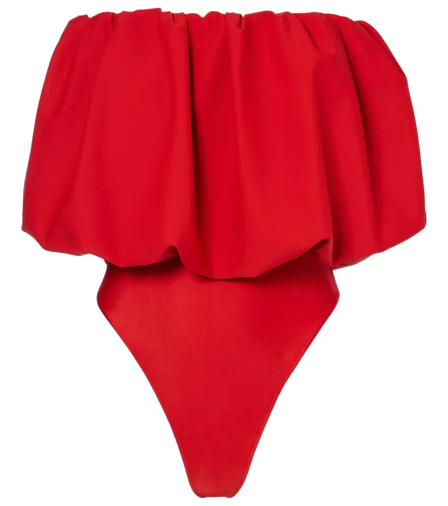 ADRIANA DEGREAS Coquille De Mer bodysuit | Image 1 ADRIANA DEGREAS Coquille De Mer bodysuit | Image 1